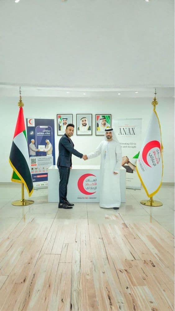 ANAX Holding boosts community giving with Emirates Red Crescent
