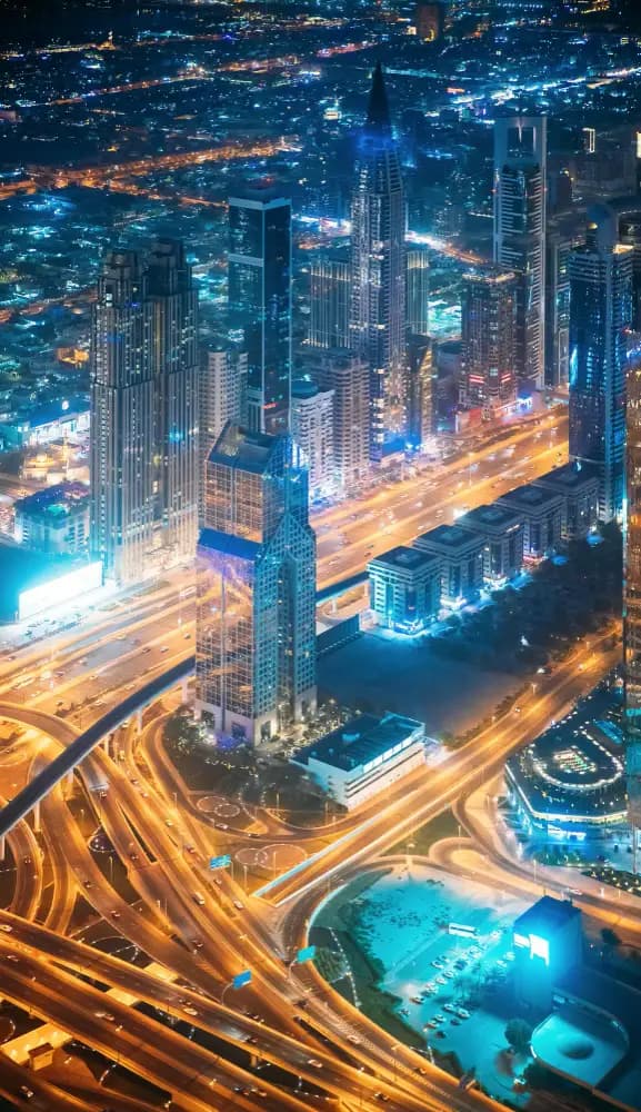 Future of business in UAE skyline showing economic growth and innovation