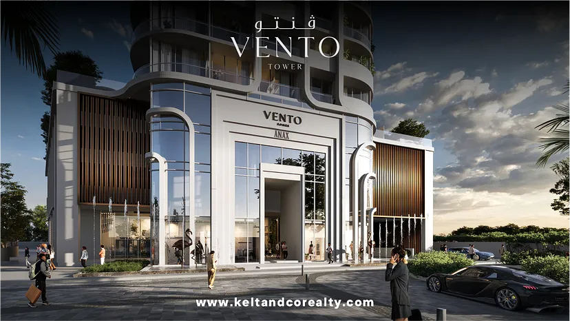 New Launch “Vento Tower” by Anax developments that offers Luxury Studio Apartments at Business Bay, Dubai